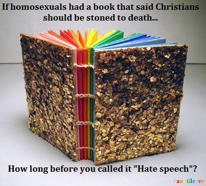 What If You Revered a Book That Ordered You to Stone Christians?