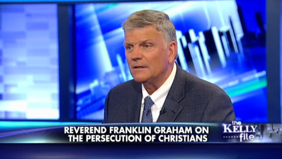 Rev. Franklin Graham: Christians Whose Lives Are in ISIS’ Hands Should Choose Martyrdom Over Lip-Service to Islam