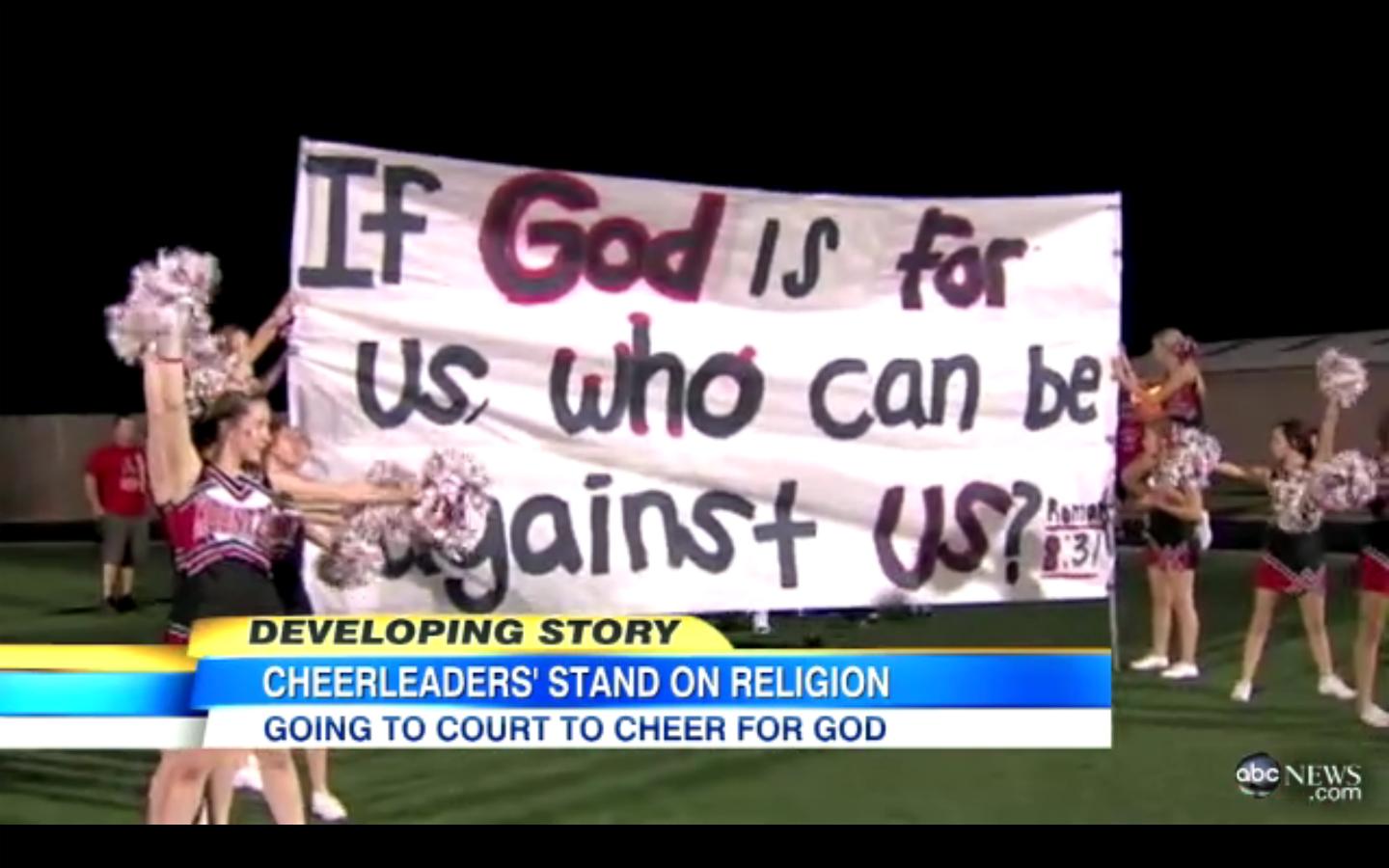 Judge Temporarily Rules in Favor of Bible-Promoting Cheerleaders in Kountze, Texas