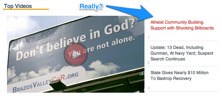 Really? These Atheist Billboards Are ‘Shocking’?