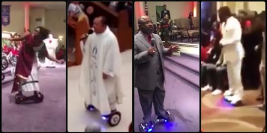Pastors Gone Wild: The Hoverboard Craze Comes to Church