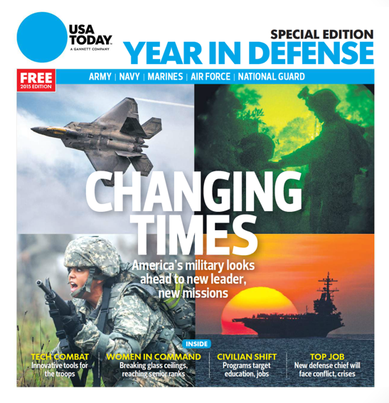 USA Today’s “Year in Defense” Publication Includes Full-Page Ad Honoring Military Atheists